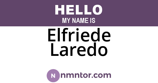 Elfriede Laredo