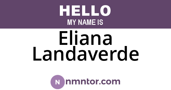 Eliana Landaverde