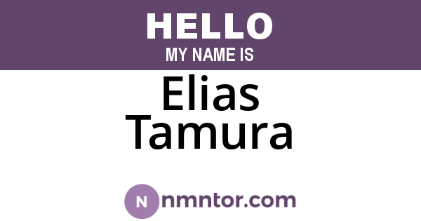 Elias Tamura