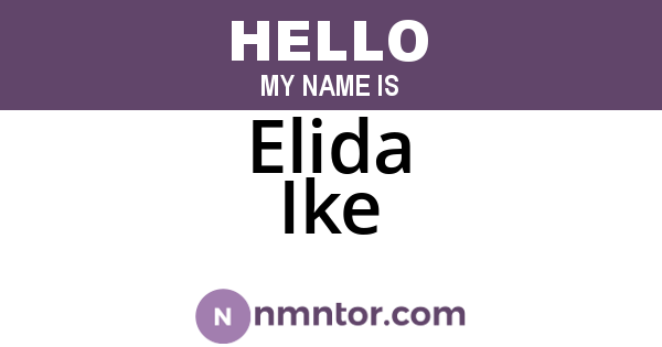 Elida Ike