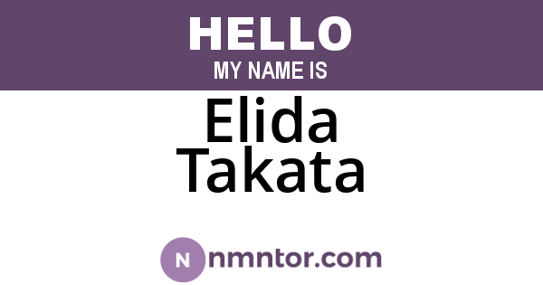Elida Takata