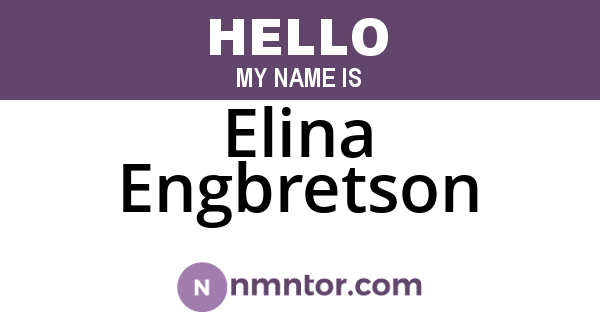Elina Engbretson