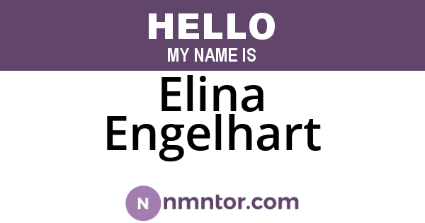 Elina Engelhart