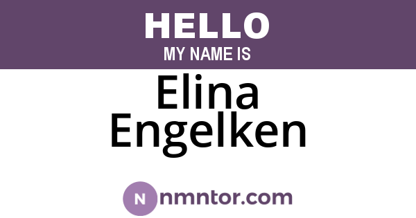 Elina Engelken