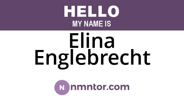 Elina Englebrecht