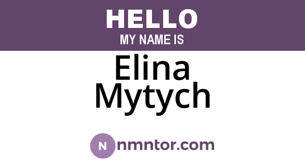 Elina Mytych