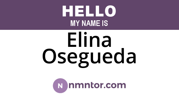 Elina Osegueda