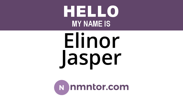 Elinor Jasper