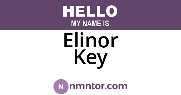 Elinor Key