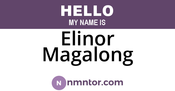 Elinor Magalong