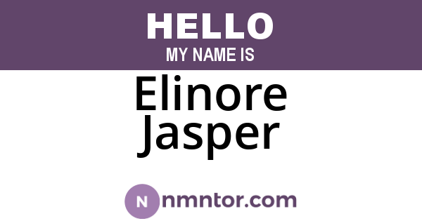 Elinore Jasper