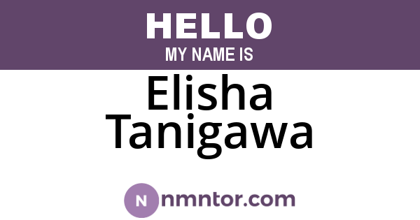 Elisha Tanigawa