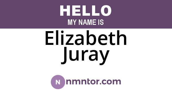 Elizabeth Juray