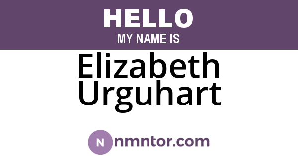 Elizabeth Urguhart