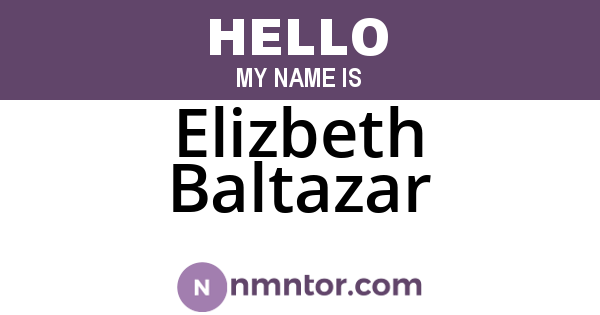 Elizbeth Baltazar