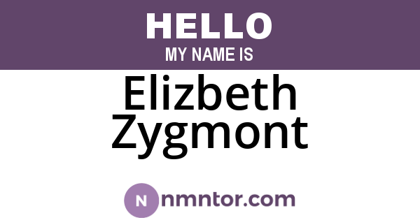 Elizbeth Zygmont