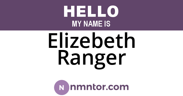Elizebeth Ranger