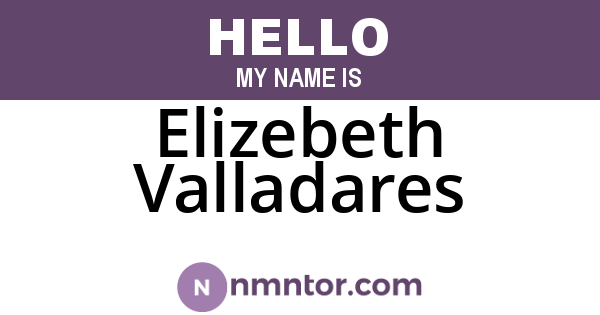 Elizebeth Valladares