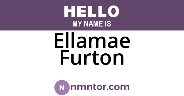 Ellamae Furton