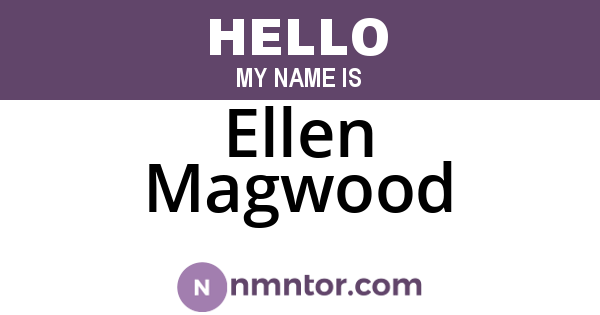 Ellen Magwood