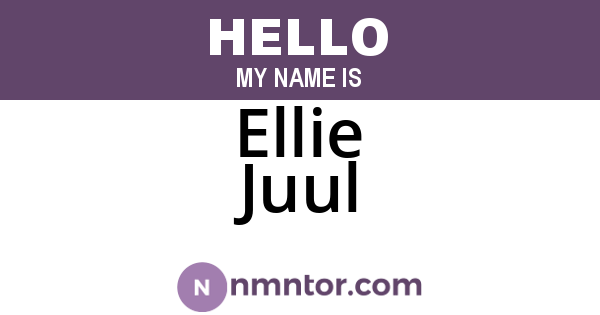Ellie Juul