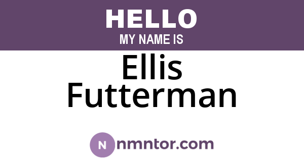 Ellis Futterman