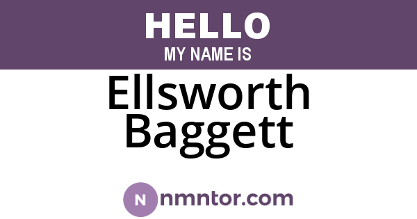 Ellsworth Baggett