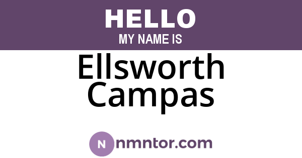 Ellsworth Campas
