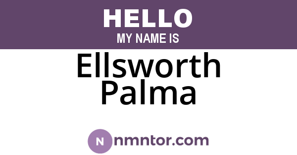 Ellsworth Palma