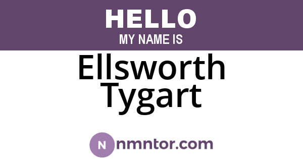 Ellsworth Tygart