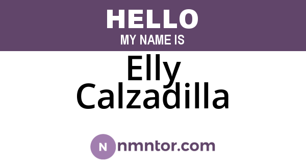 Elly Calzadilla