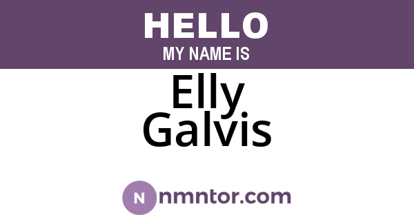 Elly Galvis