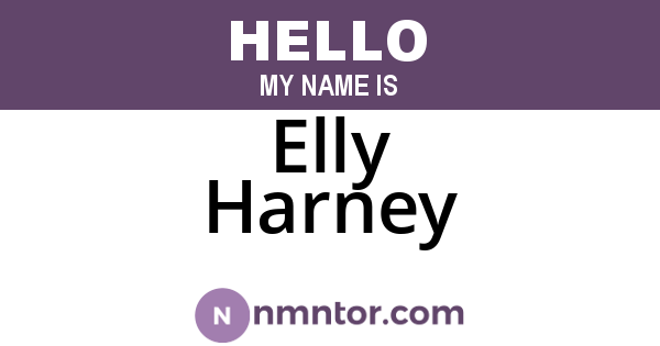Elly Harney