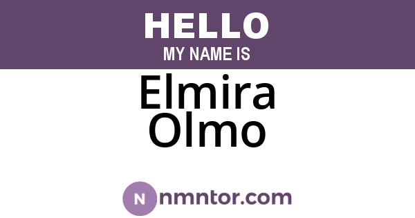 Elmira Olmo