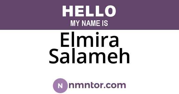 Elmira Salameh