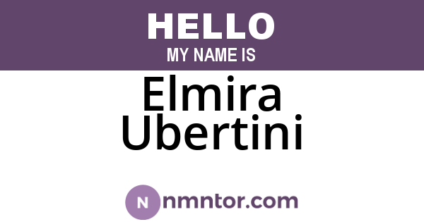 Elmira Ubertini
