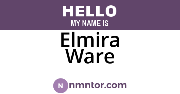 Elmira Ware