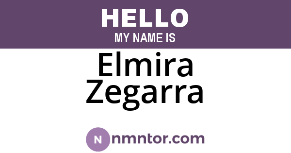 Elmira Zegarra