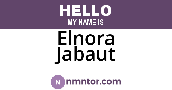 Elnora Jabaut