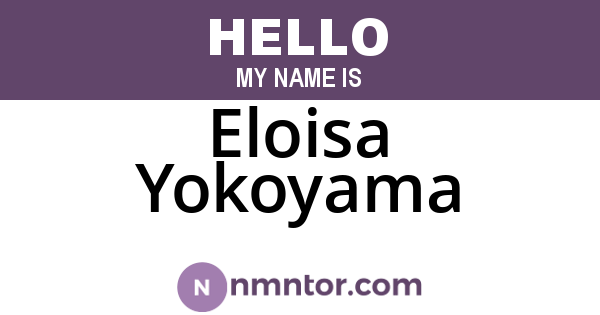 Eloisa Yokoyama