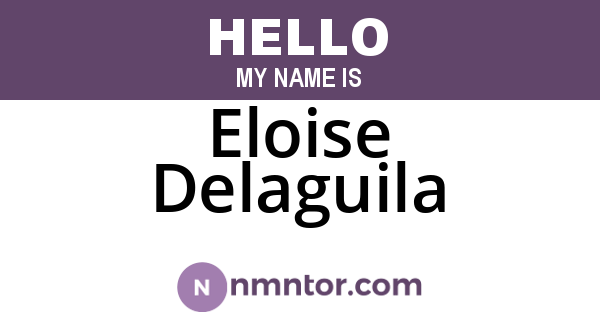 Eloise Delaguila