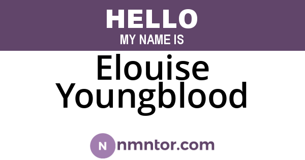 Elouise Youngblood
