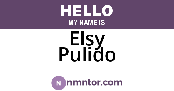 Elsy Pulido