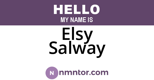 Elsy Salway