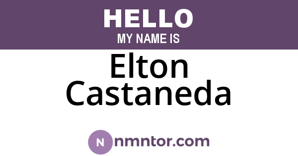 Elton Castaneda