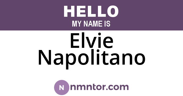 Elvie Napolitano