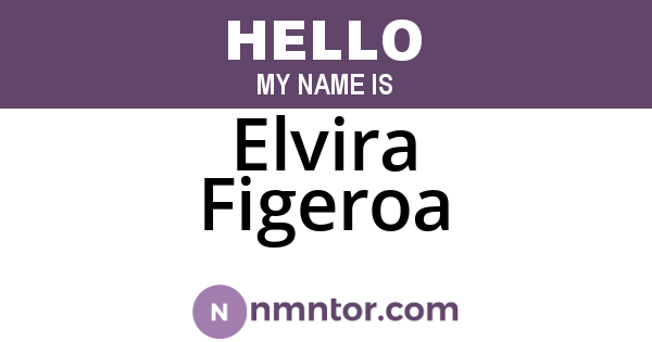 Elvira Figeroa