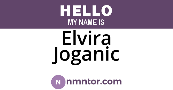 Elvira Joganic