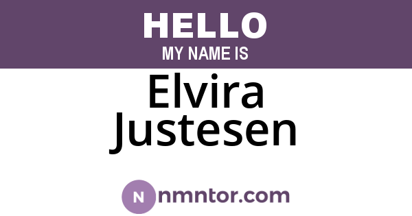 Elvira Justesen