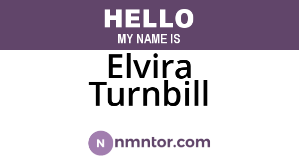 Elvira Turnbill